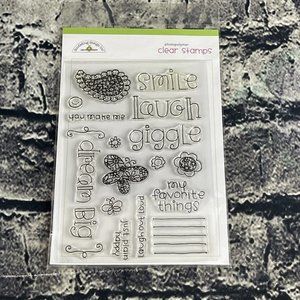 Doodlebug Design MEMORIES Photopolymer Clear Stamps